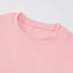 Classic short sleeve tee in light pink